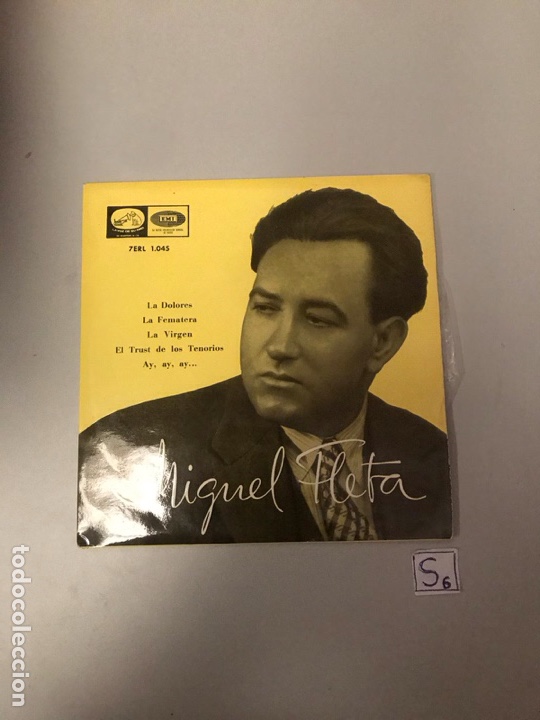 Discos de vinilo: Miguel fleta - Foto 1