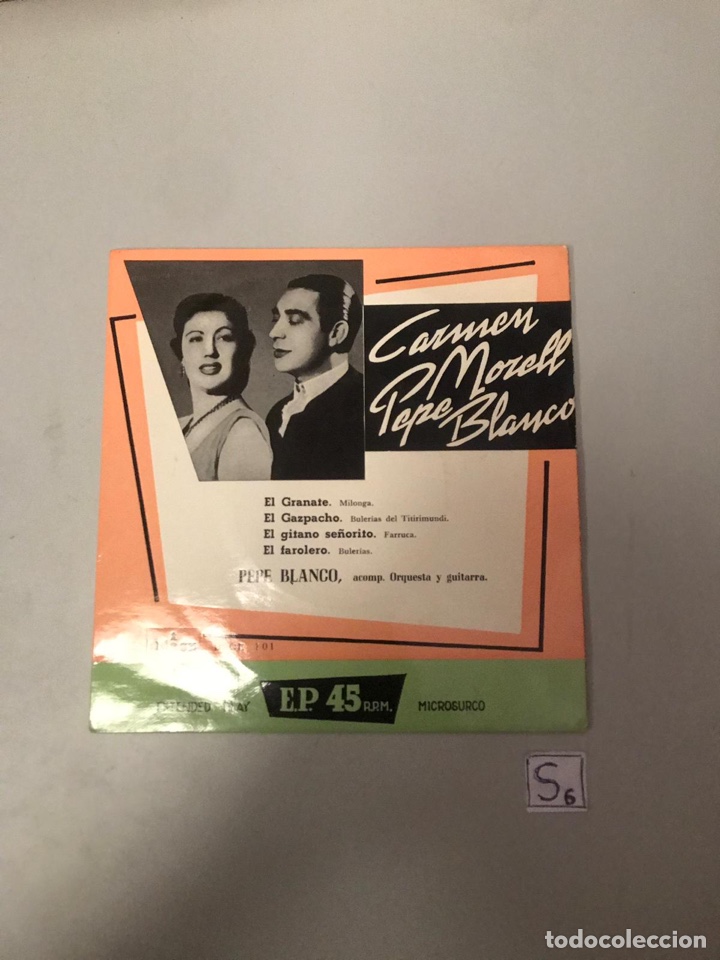 Discos de vinilo: Carmen Morel y Pepe blanco - Foto 1