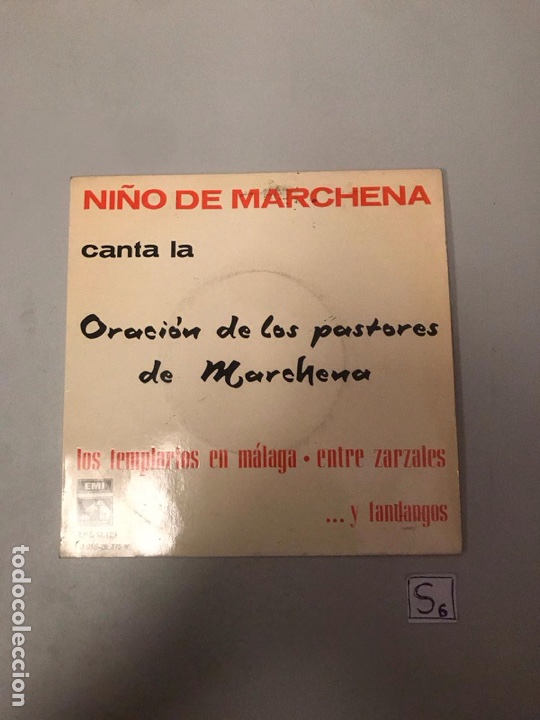 Discos de vinilo: Ni&ntilde;o de marchena - Foto 1
