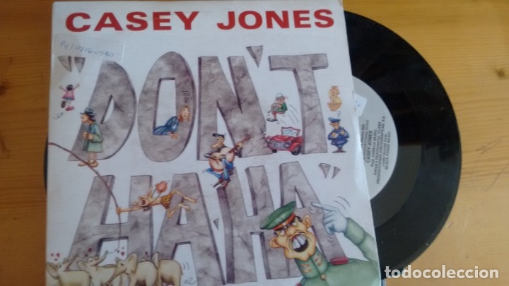 Discos de vinilo: SINGLE (VINILO) DE CASEY JONES A&Ntilde;OS 90 - Foto 1