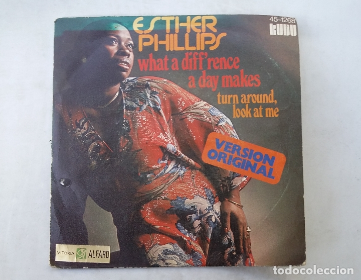 Discos de vinilo: ESTHER PHILLIPS - WHAT A DIFFRENCE A DAY MAKES. TDKDS15 - Foto 3