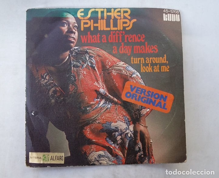 Discos de vinilo: ESTHER PHILLIPS - WHAT A DIFFRENCE A DAY MAKES. TDKDS15 - Foto 1