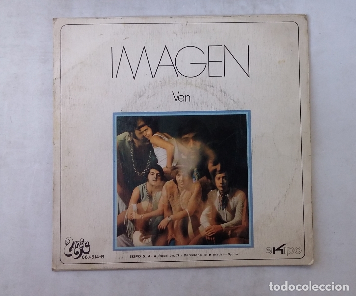 Discos de vinilo: IMAGEN - VEN - SINGLE. TDKDS15 - Foto 1