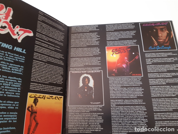 Discos de vinilo: EDDY GRANT- EN VIVO DESDE NOTTING HILL - SPAIN PROMO 2 LP 1982 - COMO NUEVO. - Foto 2 - 176344259