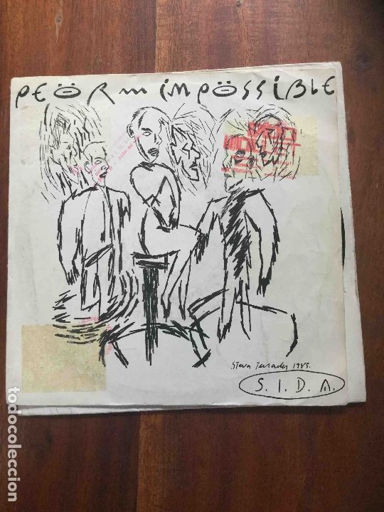 Discos de vinilo: PE&Ouml;R IMP&Ouml;SSIBLE - S.I.D.A. / Ortopedia (Ariola, 1985) SG - Foto 1