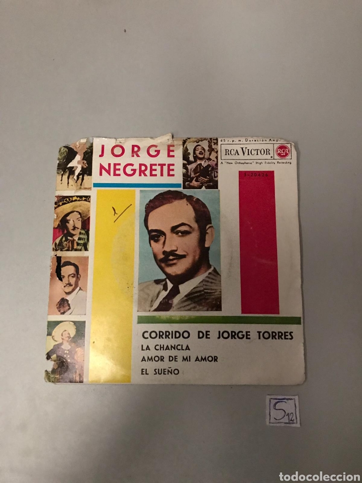 Discos de vinilo: Jorge negrete - Foto 1