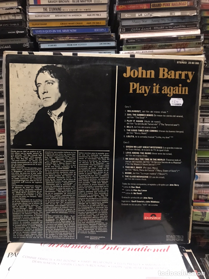 Discos de vinilo: John Barry play it again - Foto 2