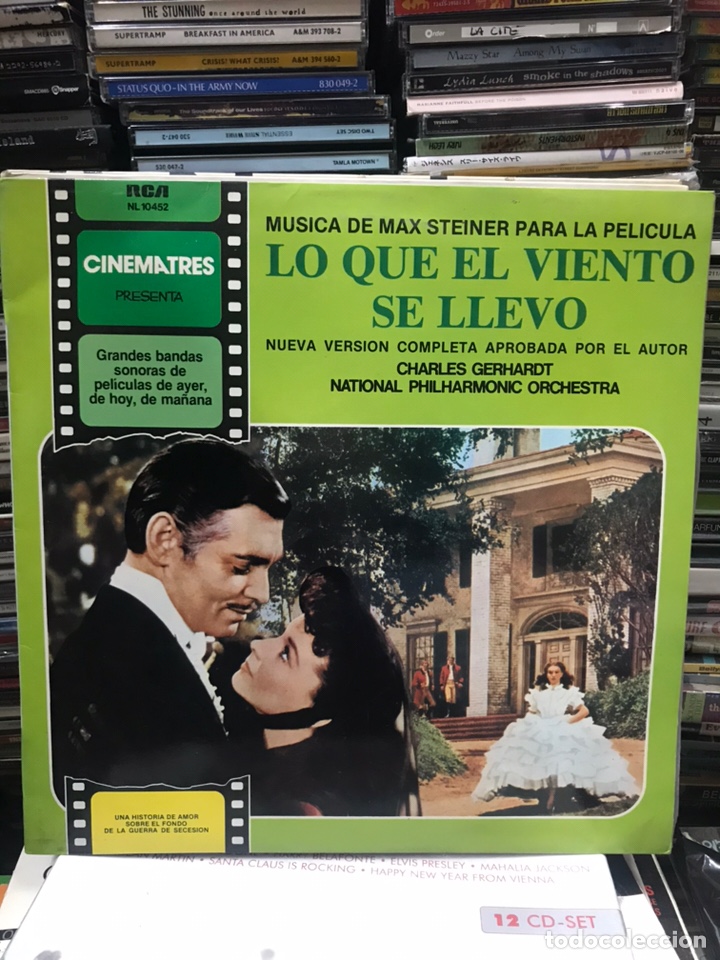 Discos de vinilo: Lo que el viento se llevo Max Steiner - Foto 1