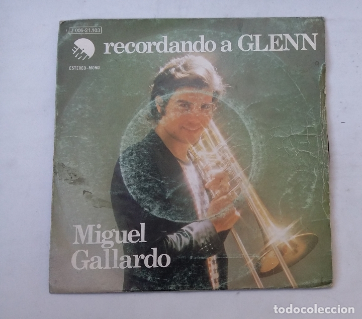 Discos de vinilo: Miguel Gallardo - Recordando A Glenn.- Single. TDKDS16 - Foto 1