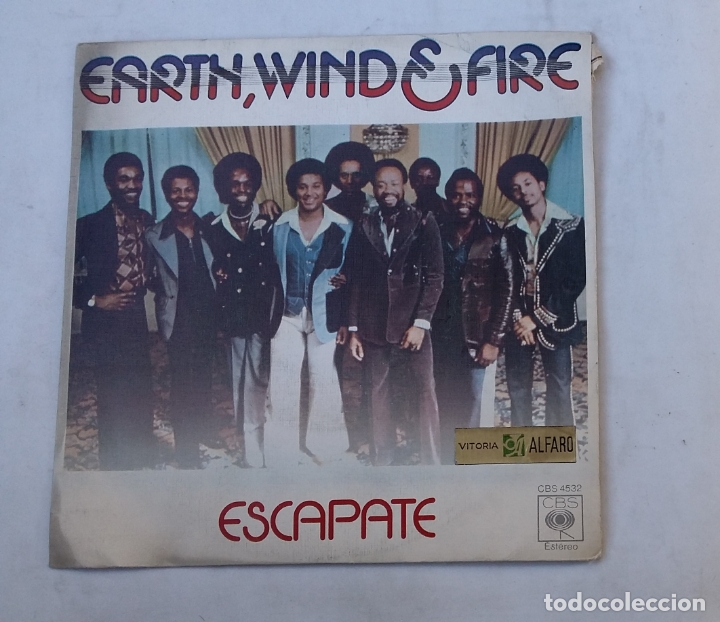 Discos de vinilo: EARTH, WIND & FIRE - GETAWAY (ESCAPATE). SINGLE. TDKDS16 - Foto 1