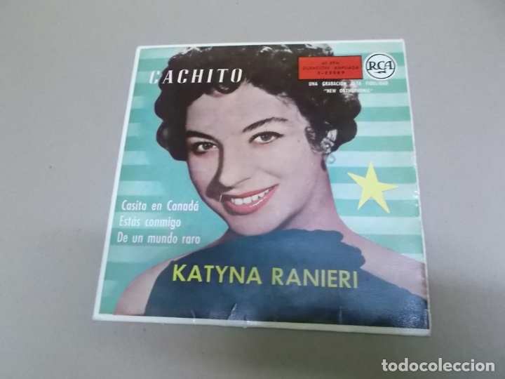 Discos de vinilo: KATYNA RANIERI (EP) CACHITO A&Ntilde;O &ndash; 1959 - Foto 1