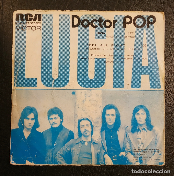 Discos de vinilo: SINGLE DOCTOR POP - LUCIA - RCA 1975 - Foto 2