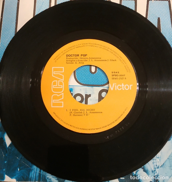 Discos de vinilo: SINGLE DOCTOR POP - LUCIA - RCA 1975 - Foto 4
