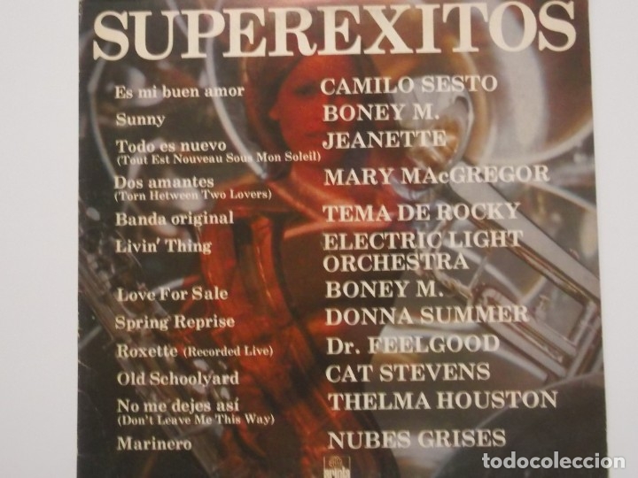 Discos de vinilo: SUPEREXITOS-ORIGINAL ESPA&Ntilde;OL 1977-CAMILO SESTO
