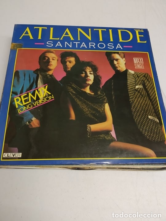 Discos de vinilo: Santarosa &lrm;&ndash; Atlantide (Remix Long Version) - Foto 1