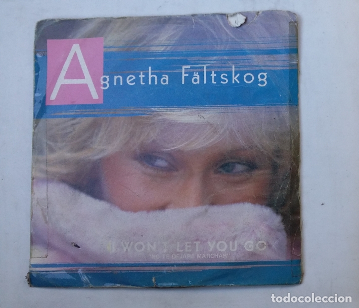 Discos de vinilo: Agnetha F&auml;ltskog. - I Wont Let You Go. SINGLE. TDKDS16 - Foto 1