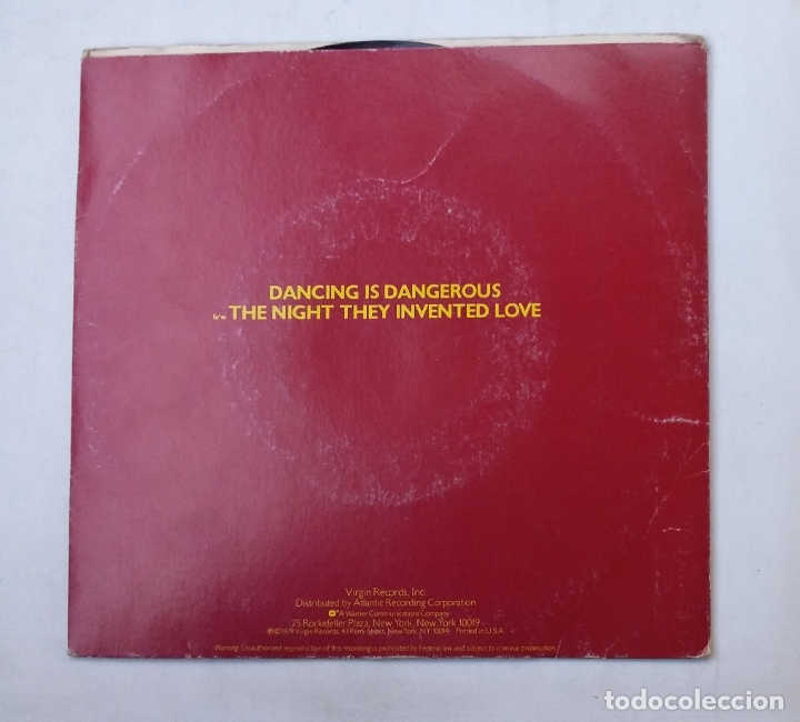 Discos de vinilo: NOEL. DANCING IS DANGEROUS. SINGLE. TDKDS16 - Foto 2