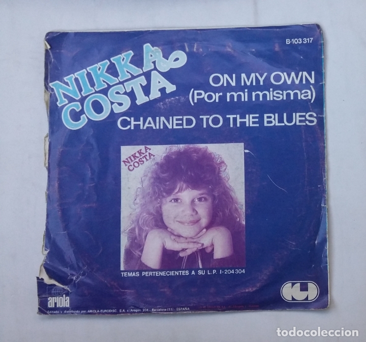 Discos de vinilo: NIKKA COSTA. ON MY OWN / SINGLE. tdkds16 - Foto 2