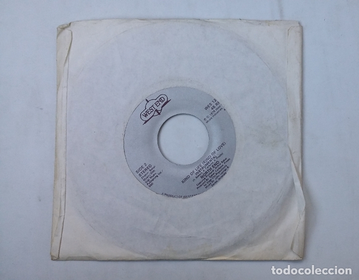 Vinyl records: NORTH END - KIND OF LIFE. KIND OF LOVE. SINGLE. TDKDS16