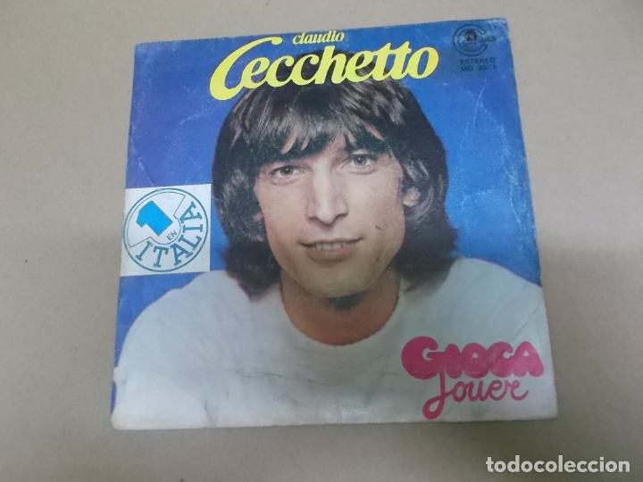 Discos de vinilo: CLAUDIO CECCHETTO (SN) GIOCA JOVER A&Ntilde;O &ndash; 1981 - Foto 1