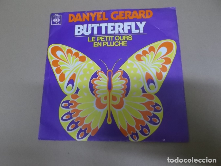 Disques de vinyle: DANYEL GERARD (SN) BUTTERFLY A&Ntilde;O &ndash; 1970 &ndash; EDICION ALEMANIA