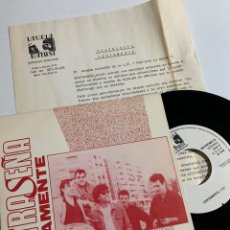 Discos de vinilo: SINGLE EP VINILO CONTRASEÑA LENTAMENTE PROMO DE 1989. Lote 176465670