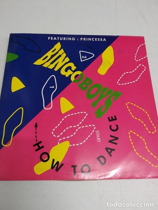 Discos de vinilo: Bingoboys Featuring Princessa - How To Dance - Foto 1