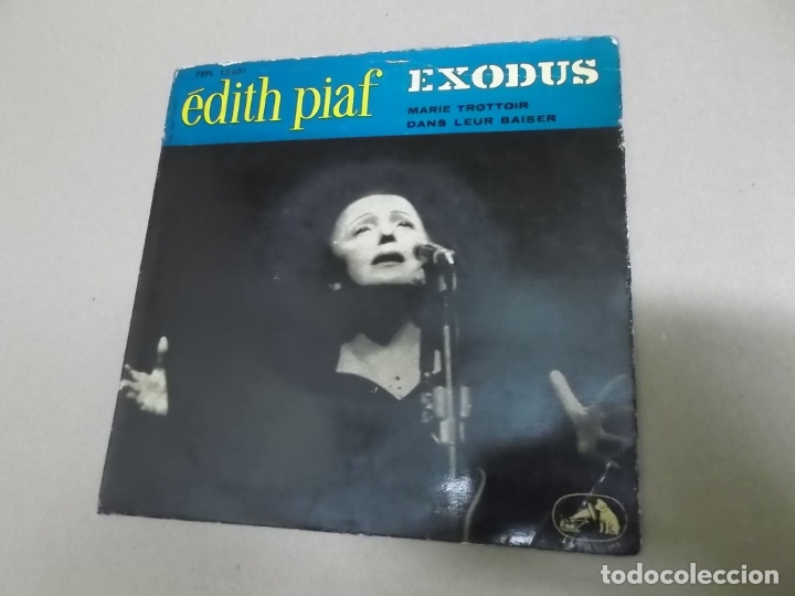Discos de vinilo: EDITH PIAF (EP) EXODUS A&Ntilde;O &ndash; 1961 - Foto 1