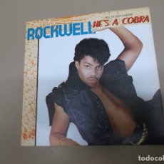 Discos de vinilo: ROCKWELL (SN) HE’S A COBRA AÑO – 1983 - PROMOCIONAL. Lote 176505187