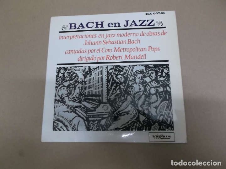 Discos de vinilo: ROBERT MANDELL (EP) BACH EN JAZZ A&Ntilde;O &ndash; 1964 - Foto 1