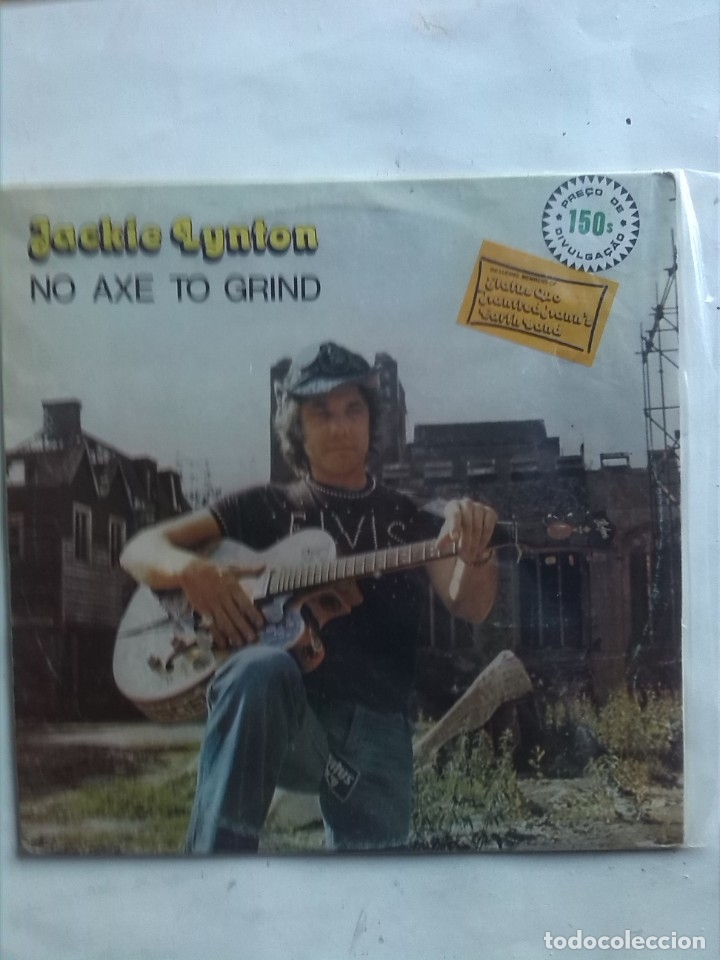 Discos de vinilo: JACKIE LYNTON NO AXE TO GRIND - Foto 1