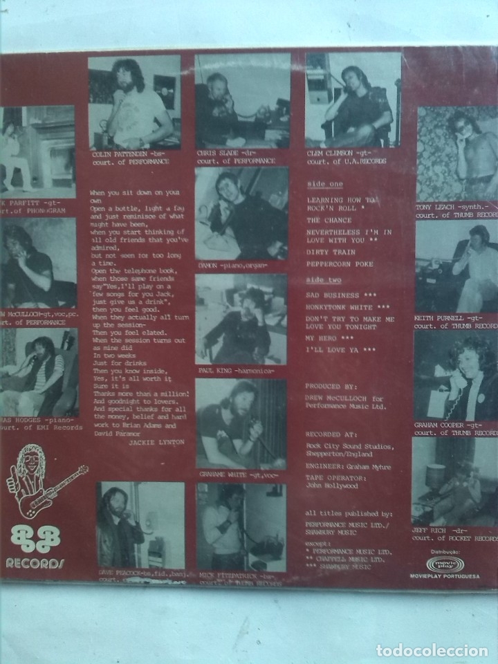 Discos de vinilo: JACKIE LYNTON NO AXE TO GRIND - Foto 2