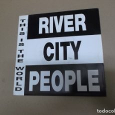 Discos de vinilo: RIVER CITY PEOPLE (SN) THIS IS THE WORLD AÑO – 1992 - PROMOCIONAL. Lote 176507395