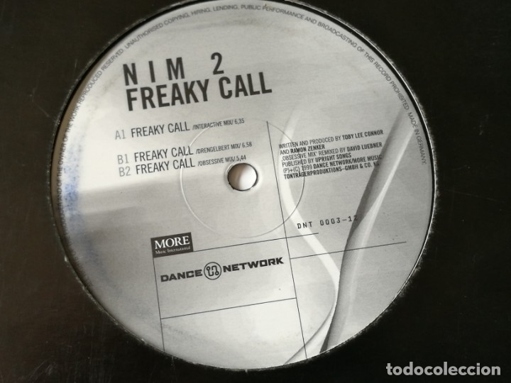 Discos de vinilo: Nim 2 - Freaky Call - 1999 - Foto 1