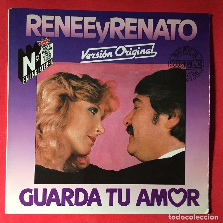 Discos de vinilo: Ren&eacute;e Y Renato &lrm;&ndash; Guarda Tu Amor (Spanish Version) - Foto 1