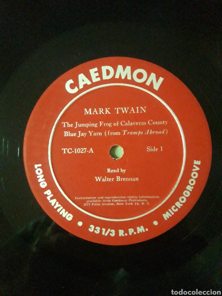 Discos de vinilo: MARK TWAIN (Disco narraci&oacute;n) - Foto 3
