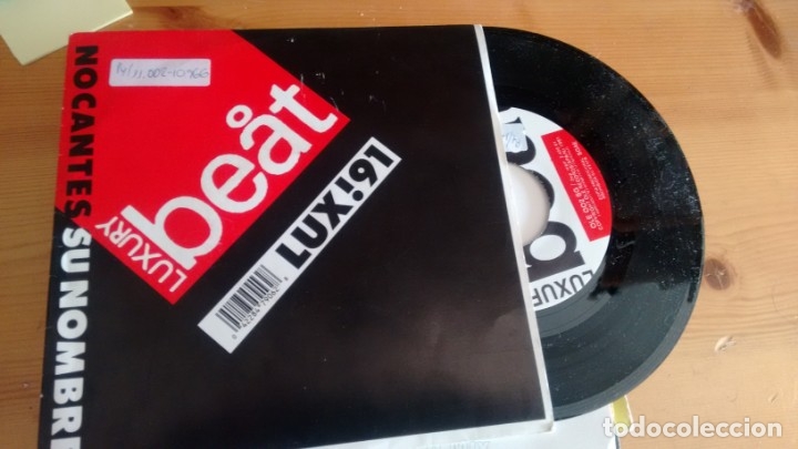 Discos de vinilo: SINGLE (VINILO) DE LUXURY BEAT A&Ntilde;OS 90 - Foto 1