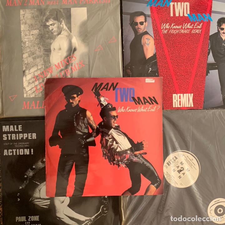 Discos de vinilo: Lote disco vinilo maxi Man Two 2 Man - Foto 1