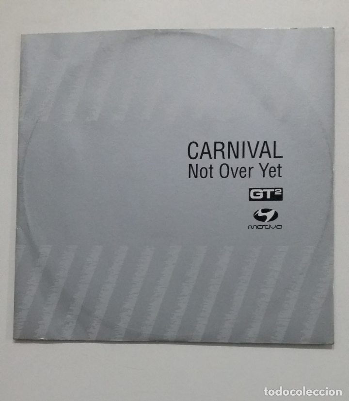 Discos de vinilo: CARNIVAL NOT OVER YET. GT2. MAXI SINGLE. TDKDA65 - Foto 1