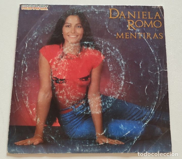 Discos de vinilo: DANIELA ROMO Mentiras Single PROMO 1983 7 vinilo - Foto 2