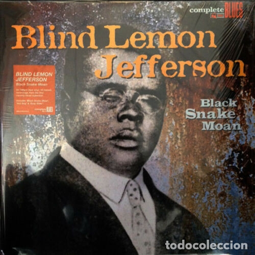 Discos de vinilo: BLIND LEMON JEFFERSON Black Snake Moan (LP) - Foto 1