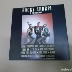 Discos de vinilo: ROCKY SHARPE & THE REPLAYS (SN) SIGUE BAILANDO CON ROCKY SHARPE (MEDLEY) AÑO – 1991 - PROMOCIONAL. Lote 176593569
