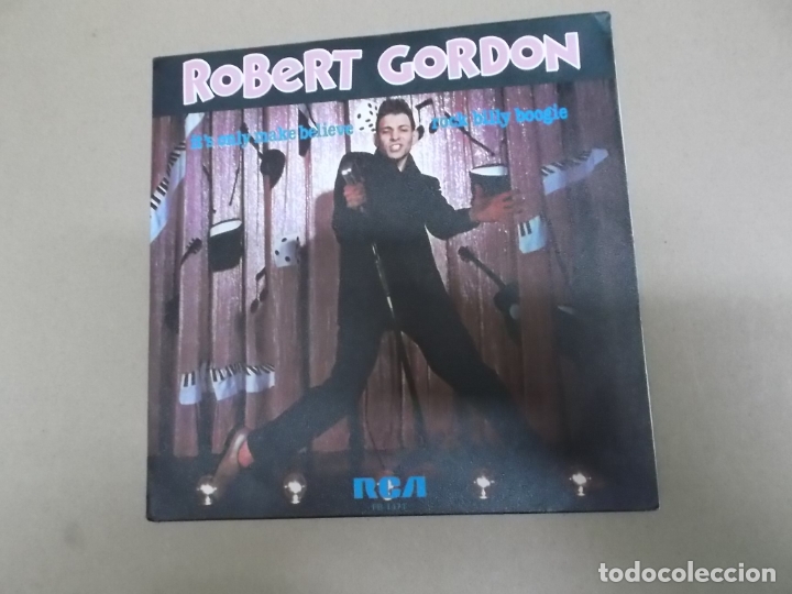 Discos de vinilo: ROBERT GORDON (SN) IT&rsquo;S ONLY MAKE BELIEVE A&Ntilde;O &ndash; 1979 - Foto 1