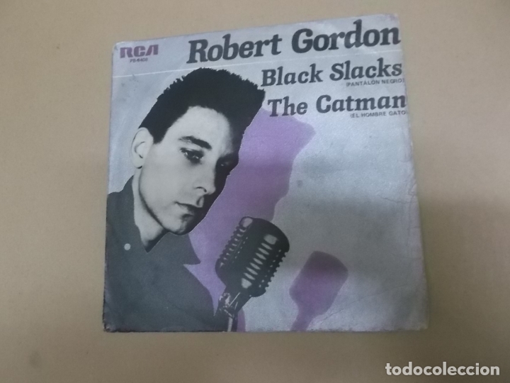 Discos de vinilo: ROBERT GORDON (SN) BLACK SLACKS A&Ntilde;O &ndash; 1979 - Foto 1
