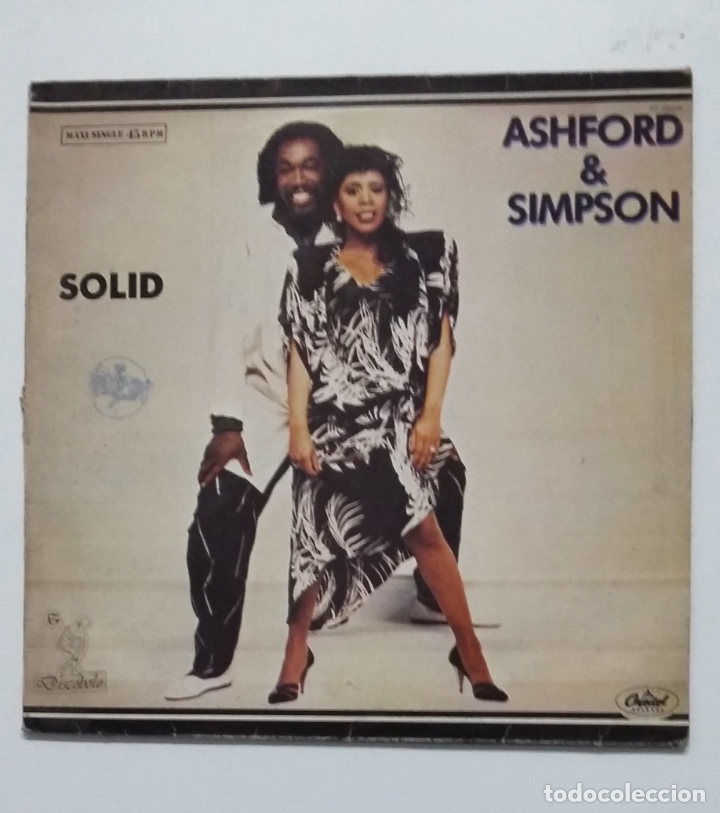 Discos de vinilo: ASHFORD & SIMPSON Solid. MAXI SINGLE. TDKDA66 - Foto 1
