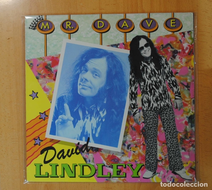 Discos de vinilo: DAVID LINDLEY - MR. DAVE - LP - Foto 1