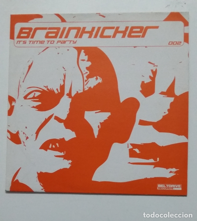 Discos de vinilo: BRAINKICKER. ITS TIME TO PARTY. MAXI SINGLE. TDKDA67 - Foto 1