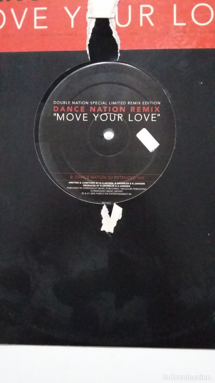 Discos de vinilo: MOVE YOUR LOVE. BEHOLDER & BALISTIC. MAXI SINGLE. TDKDA67 - Foto 2