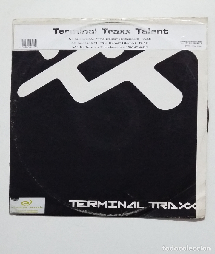 Discos de vinilo: TERMINAL TRAXX TALENT. MAXI SINGLE. TDKDA67 - Foto 1
