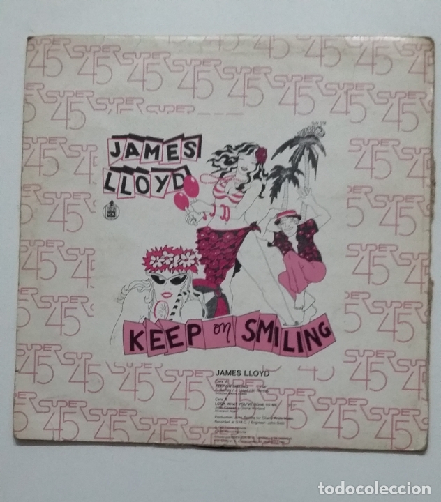 Discos de vinilo: JAMES LLOYD - Keep on smiling. - MAXI-SINGLE. TDKDA67 - Foto 1
